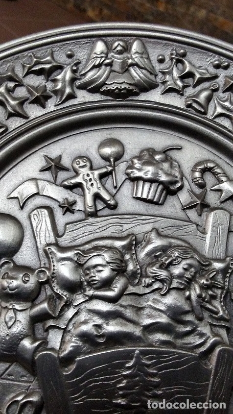 Coleccionismo: PLATITO CONMEMORATIVO V&Iacute;SPERA NAVIDAD - Foto 7