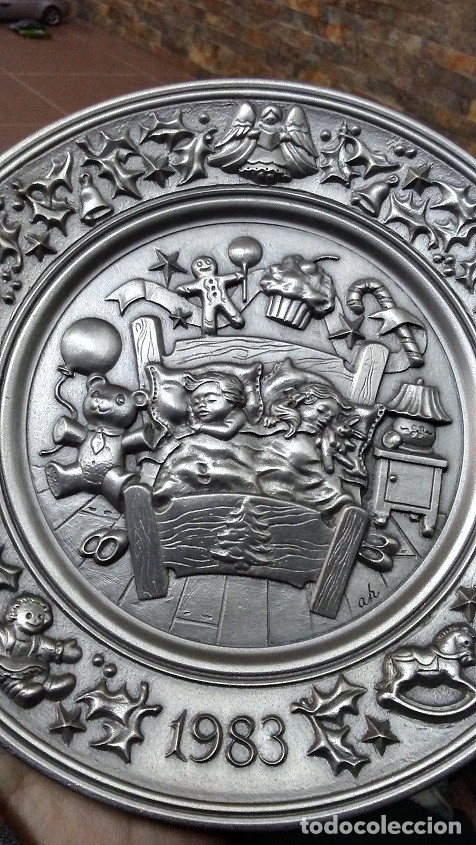 Coleccionismo: PLATITO CONMEMORATIVO V&Iacute;SPERA NAVIDAD - Foto 8