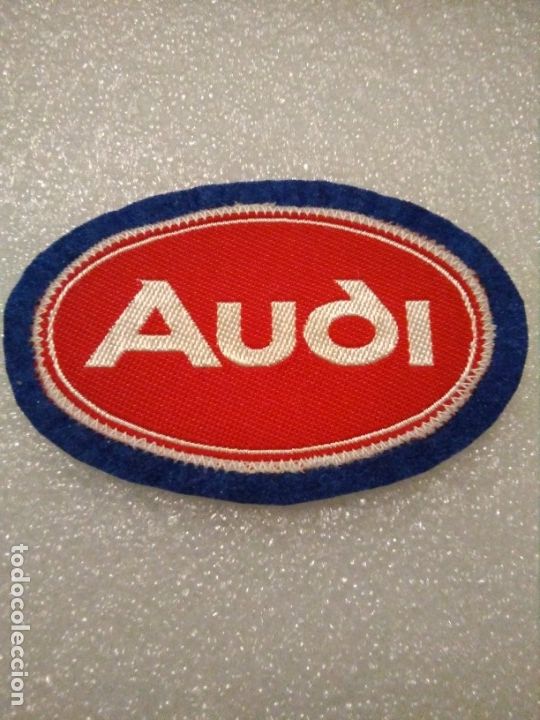 Coleccionismo: PARCHE TELA BORDADO AUDI AUTOM&Oacute;VIL