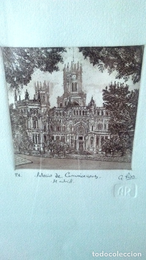 Coleccionismo: OBRA PALACIO DE COMUNICACIONES (MADRID). A.R&Iacute;OS. - Foto 2
