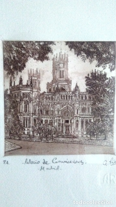 Coleccionismo: OBRA PALACIO DE COMUNICACIONES (MADRID). A.R&Iacute;OS. - Foto 3