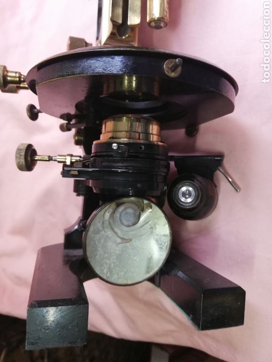 Coleccionismo: Microscopio antiguo. - Foto 5