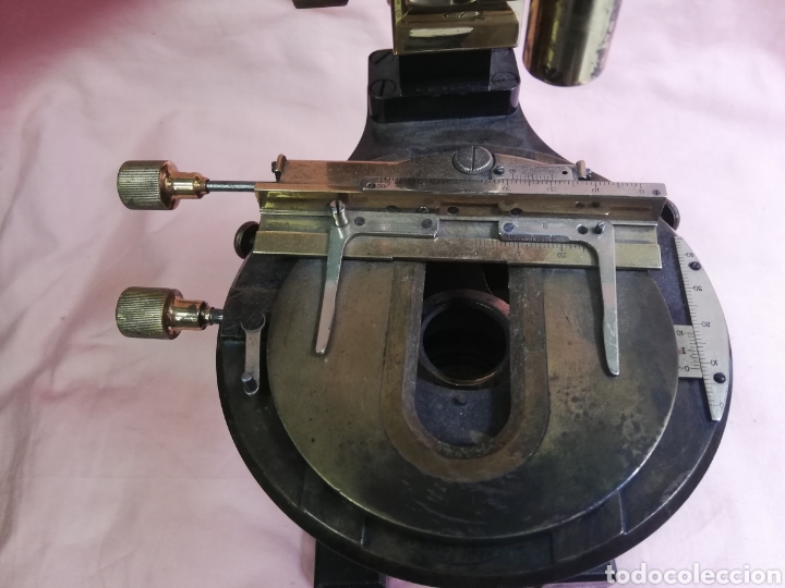 Coleccionismo: Microscopio antiguo. - Foto 6