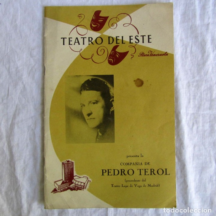 Coleccionismo: Programa Compa&ntilde;ia de Pedro Terol Teatro del Este - Foto 1