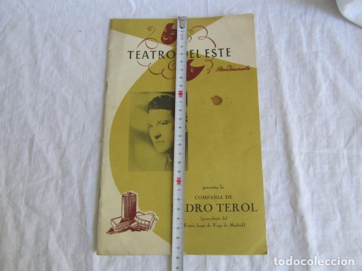 Coleccionismo: Programa Compa&ntilde;ia de Pedro Terol Teatro del Este - Foto 3