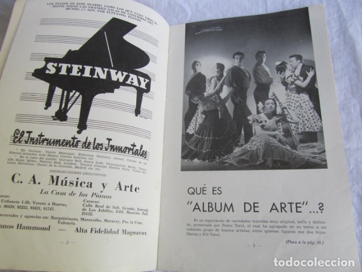 Coleccionismo: Programa Compa&ntilde;ia de Pedro Terol Teatro del Este - Foto 5