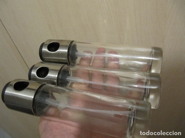 Coleccionismo: LOTE 3 VINAGRERAS ACEITERAS SPRAY STOHAR GERMANY
