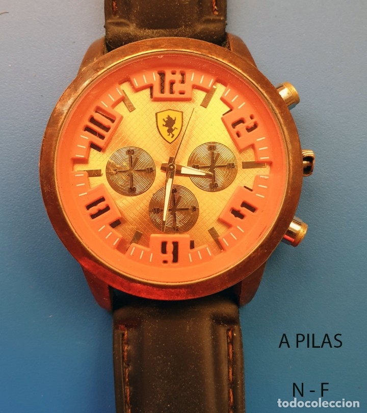 Coleccionismo: RELOJ MARCA FERRARI --- QUARTZ ---------------- PARA REPUESTO O REPARACI&Oacute;N