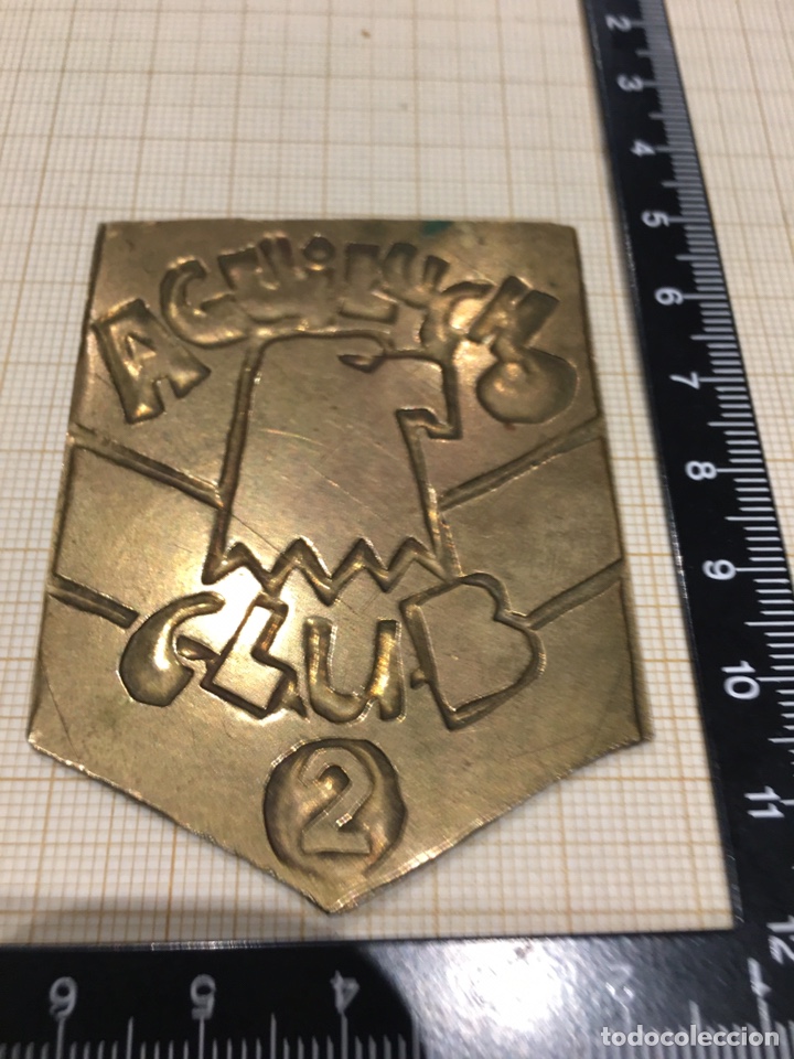 Coleccionismo: Placa AGUILUCHO CLUB 2 - Foto 1