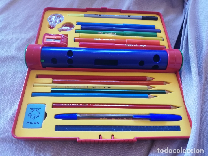 Coleccionismo: Estuche escolar Feber - Foto 2