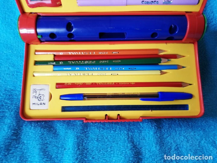 Coleccionismo: Estuche escolar Feber - Foto 2