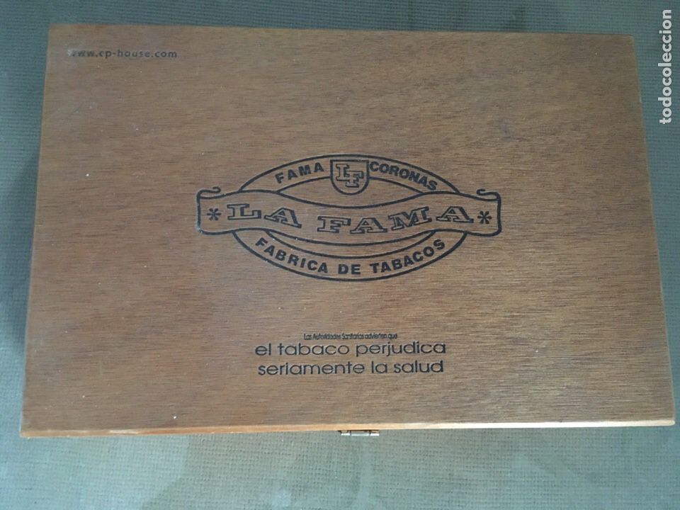 Coleccionismo: Caja de puros vac&iacute;a - Foto 2