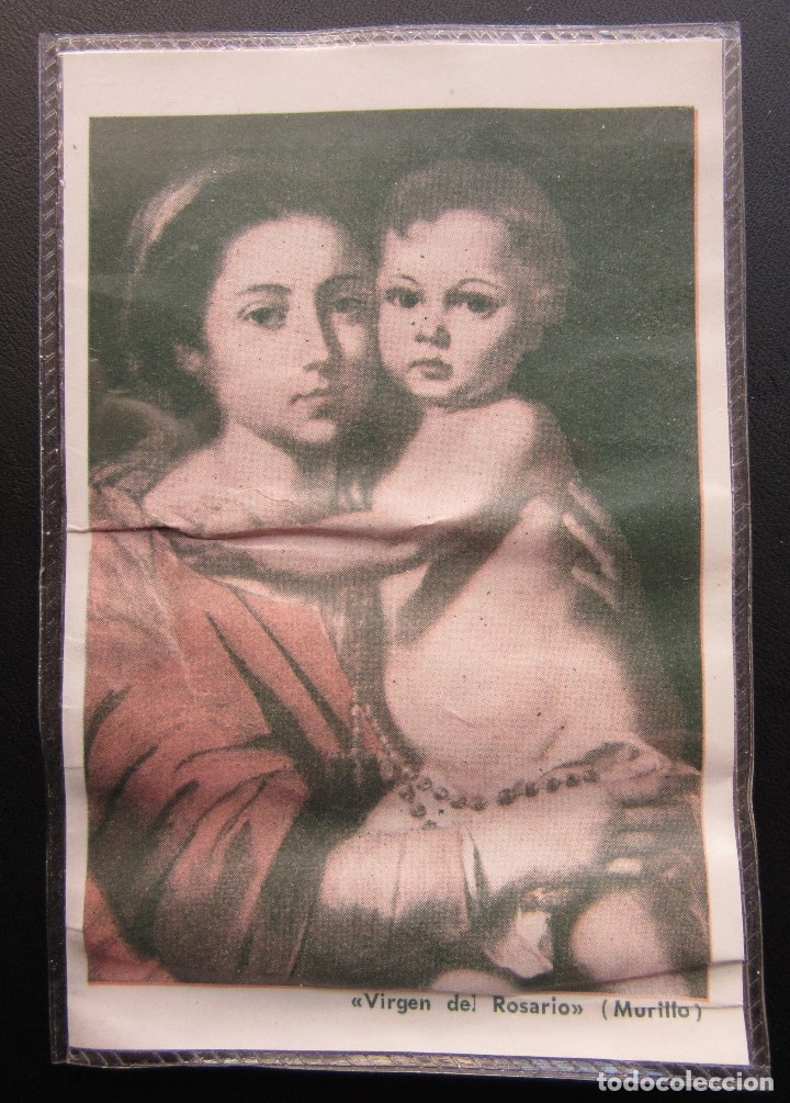 Coleccionismo: TR&Iacute;PTICO RELIGIOSO DE LA VIRGEN PLASTIFICADO - Foto 1