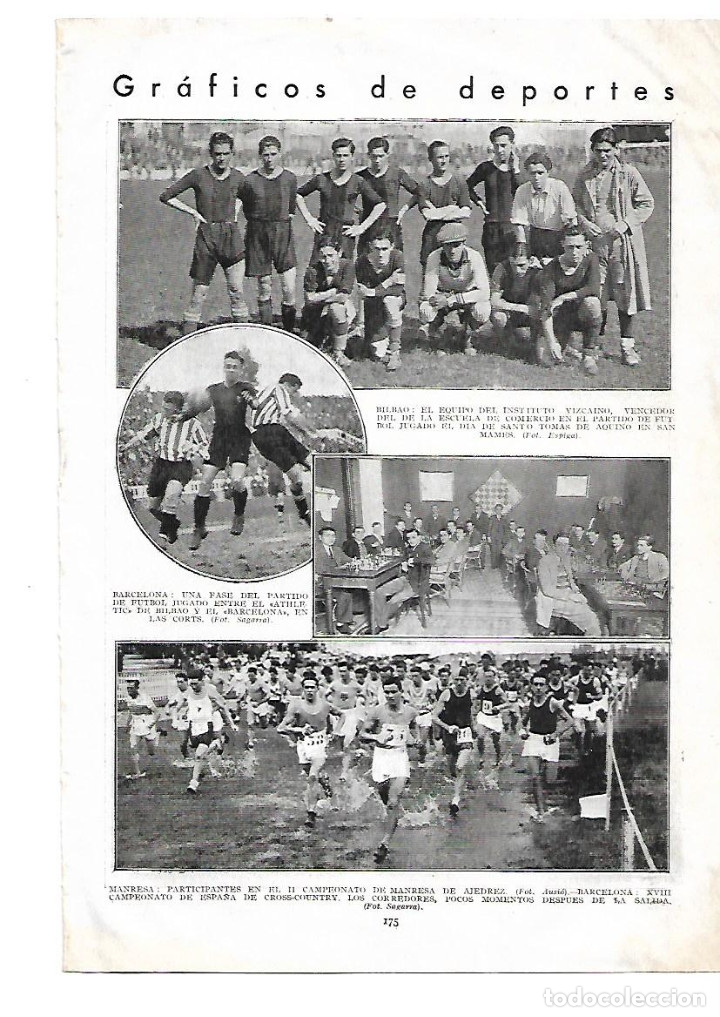 Coleccionismo: A&Ntilde;O 1933 RECORTE PRENSA MANRESA II CAMPEONATO DE AJEDREZ