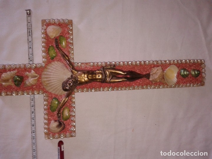 Coleccionismo: crucifijo muy bonito - Foto 3