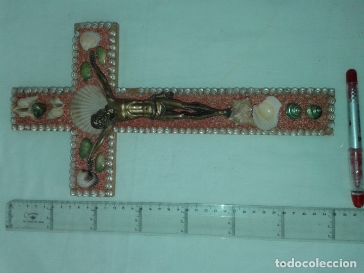 Coleccionismo: crucifijo muy bonito - Foto 5
