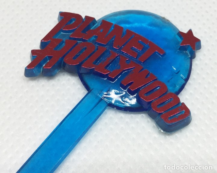 Colecionismo: Palillo para hamburguesa de Planet Hollywood &ndash; A&ntilde;os 90