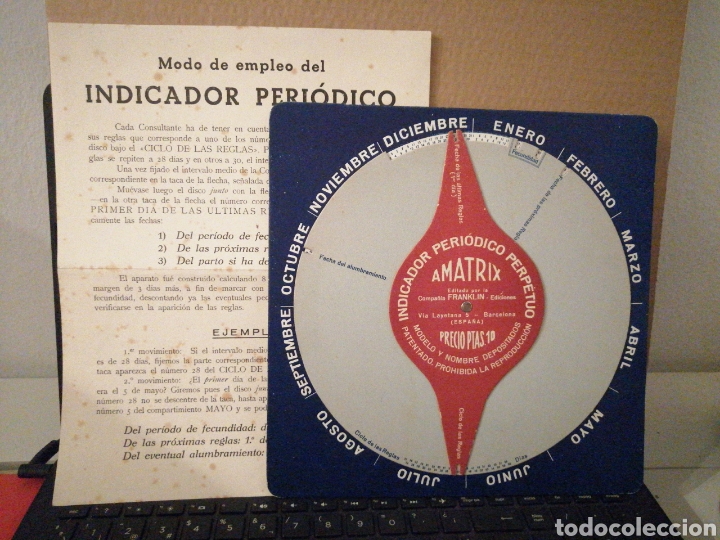 Coleccionismo: Indicador Periodico Perp&egrave;tuo con indicaciones de uso