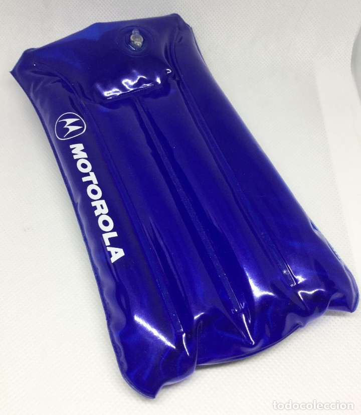 Collecting: Mini colchoneta hinchable publicidad Motorola