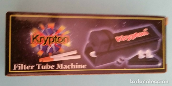 Coleccionismo: MAQUINA RELLENAR KRYPTON. - Foto 1