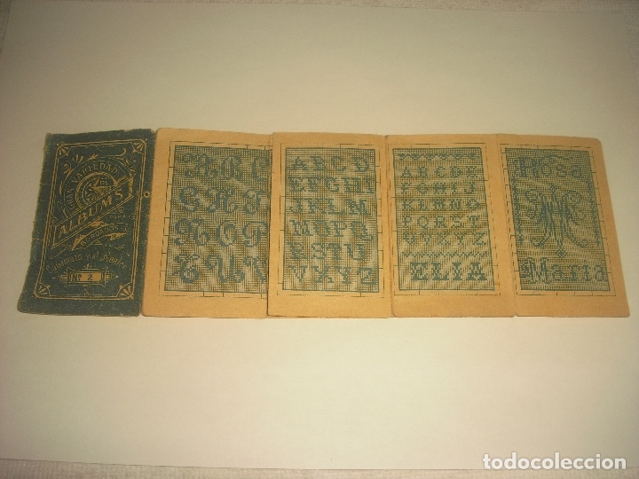 Coleccionismo: ALBUMS PARA BORDADOS . CA&Ntilde;AMAZO Y AL REALCE N. 2. MINIATURA.
