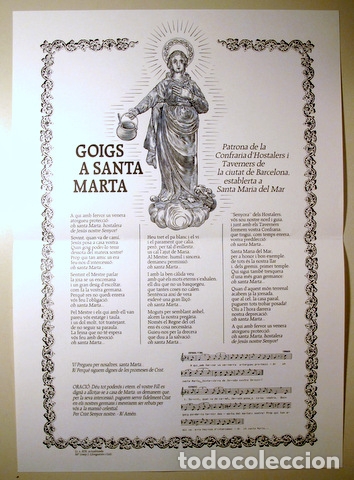 Sammelleidenschaft Papier: GOIGS A SANTA MARIA - Barcelona 1989