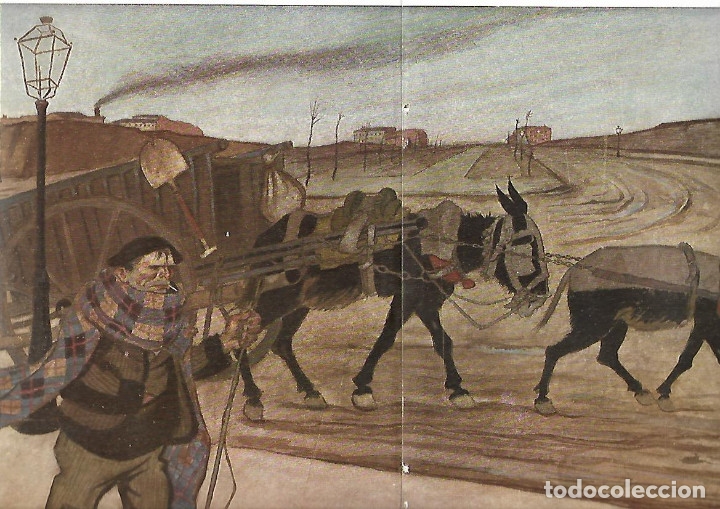 Sammelleidenschaft Papier: A&Ntilde;O 1905 RECORTE PRENSA PINTURA DIBUJO SANCHA ESCENAS MADRILE&Ntilde;AS UN VOLQUETE MADRID