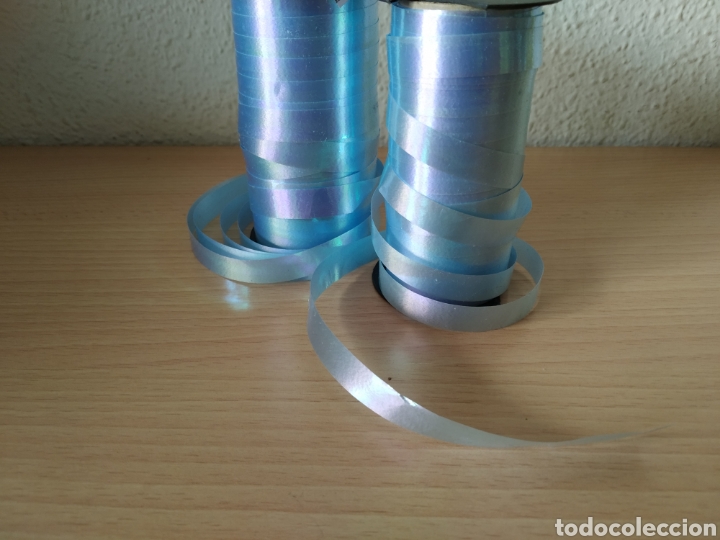 Coleccionismo: 5 mts cinta regalo azul brillante. Nuevo