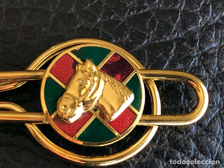 Coleccionismo: Pasador de corbata caballo dorado - A&ntilde;os 80