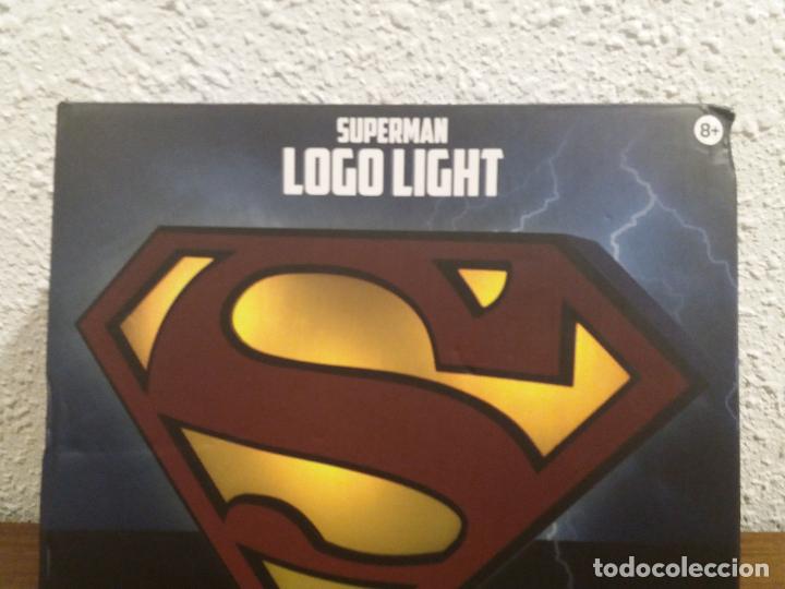 Coleccionismo: SUPERMAN LOGO LIGHT - Foto 2