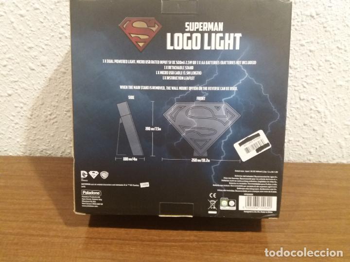 Coleccionismo: SUPERMAN LOGO LIGHT - Foto 6
