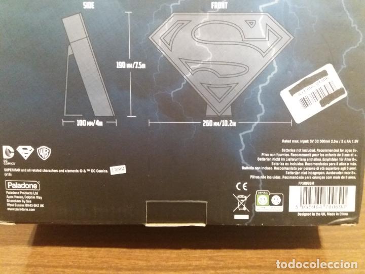 Coleccionismo: SUPERMAN LOGO LIGHT - Foto 8