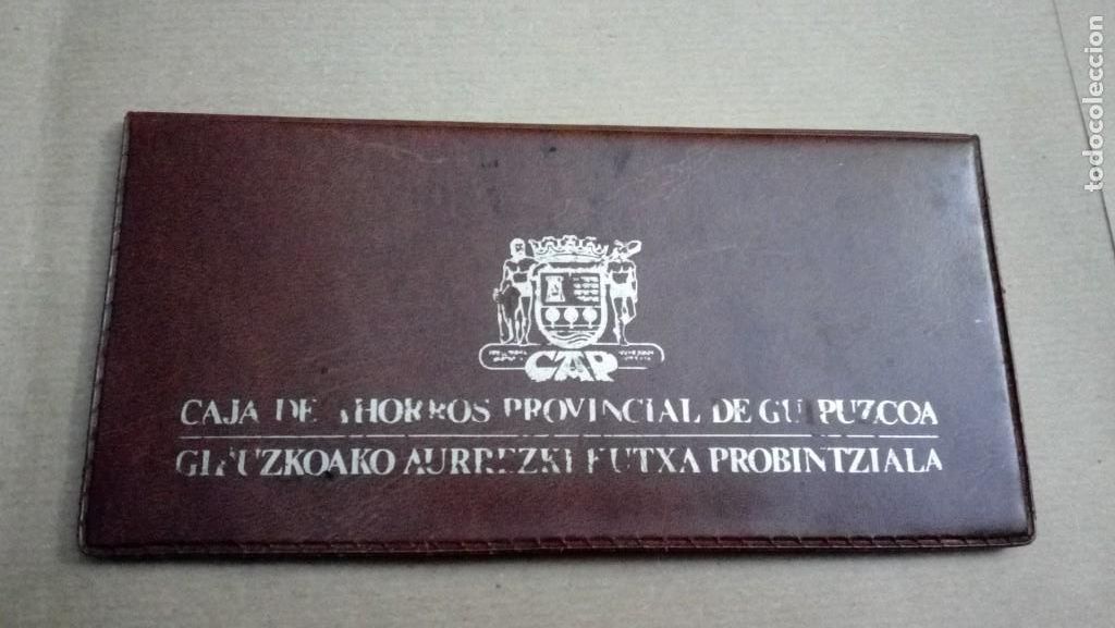 Collezionismo: Funda Chequera de la Caja de Ahorros Provincial de Guip&uacute;zcoa