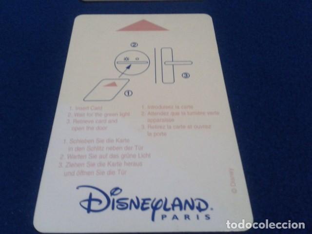 Collezionismo: LLAVE / TARJETA MAGN&Eacute;TICA HOTEL  DISNEYLAND RESPORT PAR&Iacute;S. LLAVES / TARJETAS DISNEY. DE LOS 90