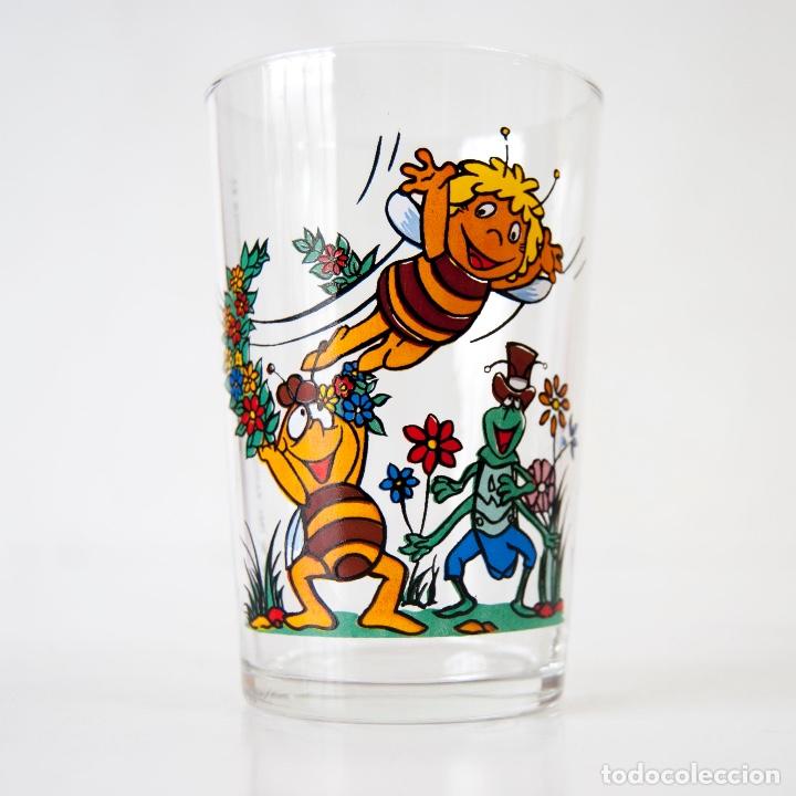 Coleccionismo: VASO CRISTAL - LA ABEJA MAYA - 1981 - Foto 1