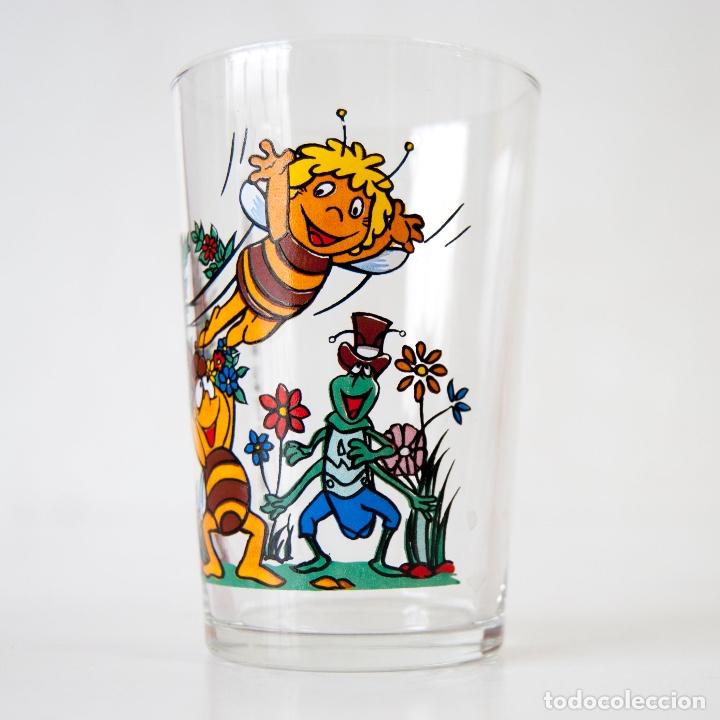 Coleccionismo: VASO CRISTAL - LA ABEJA MAYA - 1981 - Foto 2