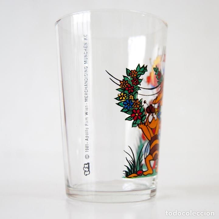 Coleccionismo: VASO CRISTAL - LA ABEJA MAYA - 1981 - Foto 3