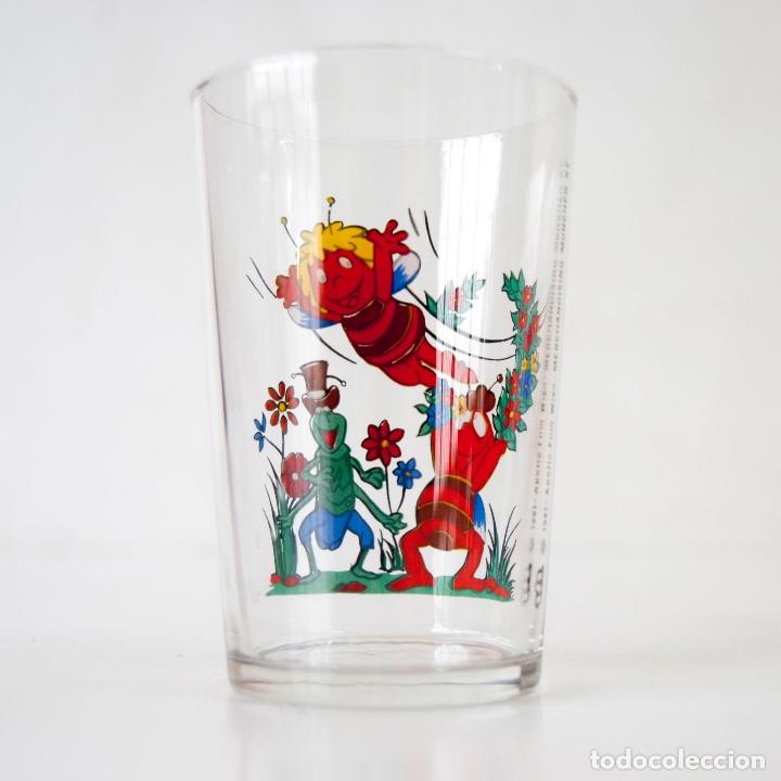 Coleccionismo: VASO CRISTAL - LA ABEJA MAYA - 1981 - Foto 4