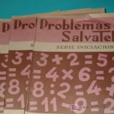 Coleccionismo: CUADERNOS PROBLEMAS SALVATELLA Nº01,03,04,3,5,7,6