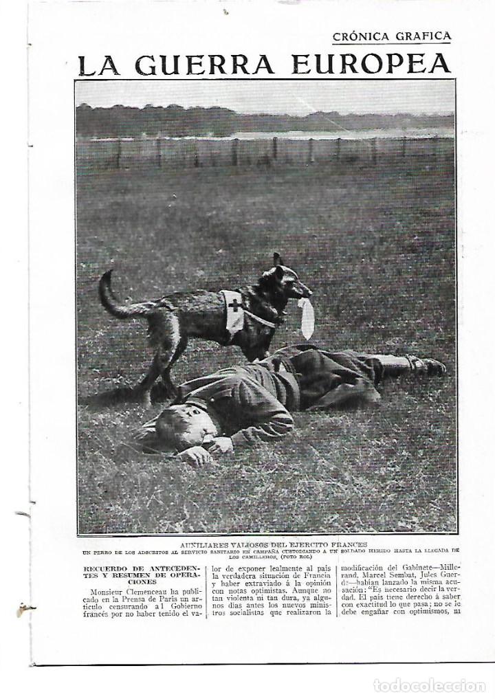 Collectionnisme: A&Ntilde;O 1914 GUERRA MUNDIAL LA GUERRA EUROPEA EJERCITO ALEMAN FRANCES INGLATERRA VISE PARIS ARTILLERIA