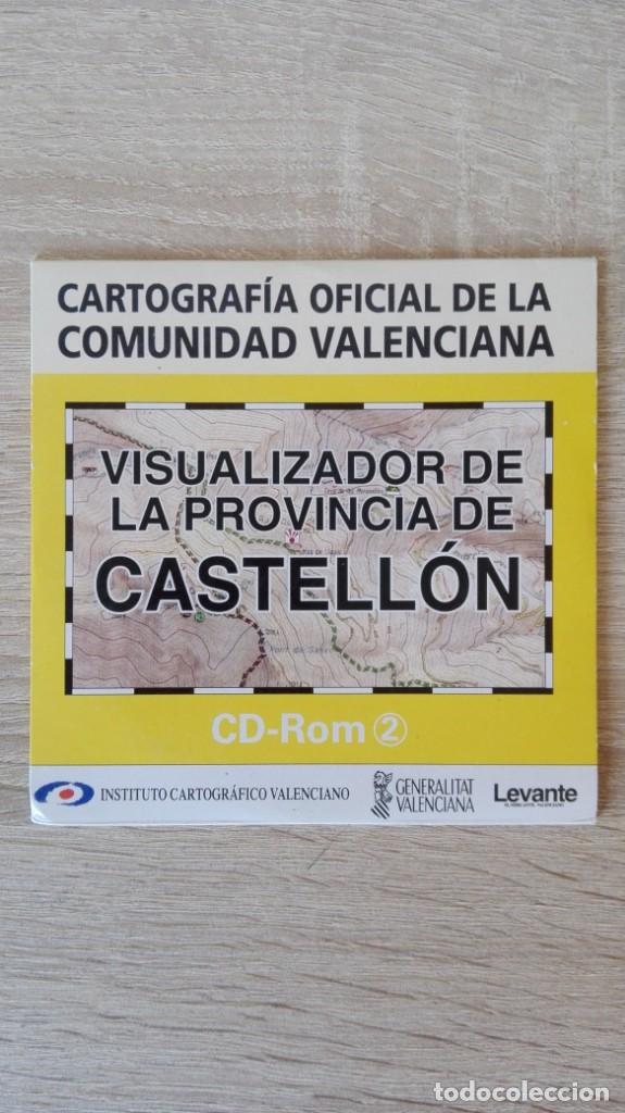 Coleccionismo: CARTOGRAF&Iacute;A OFICIAL DE LA COMUNIDAD VALENCIANA-CD ROM 2-PROV.CASTELL&Oacute;N-LEVANTE EMV-A&Ntilde;O 2000