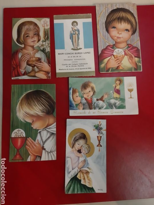 Sammelleidenschaft Papier: Primera comunion a&ntilde;os 60