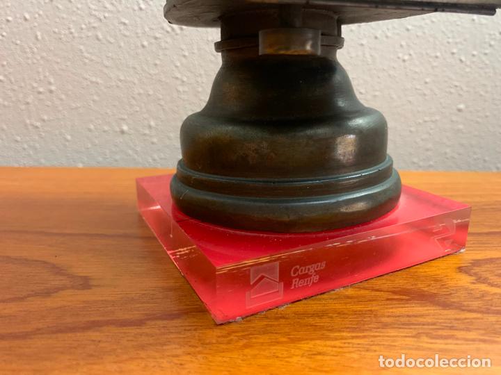 Coleccionismo: RENFE FAROL SOBRE PEANA - Foto 7