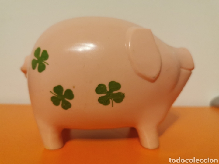 Coleccionismo: HUCHA LIBRETON BBV CERDITO DE PL&Aacute;STICO - Foto 2