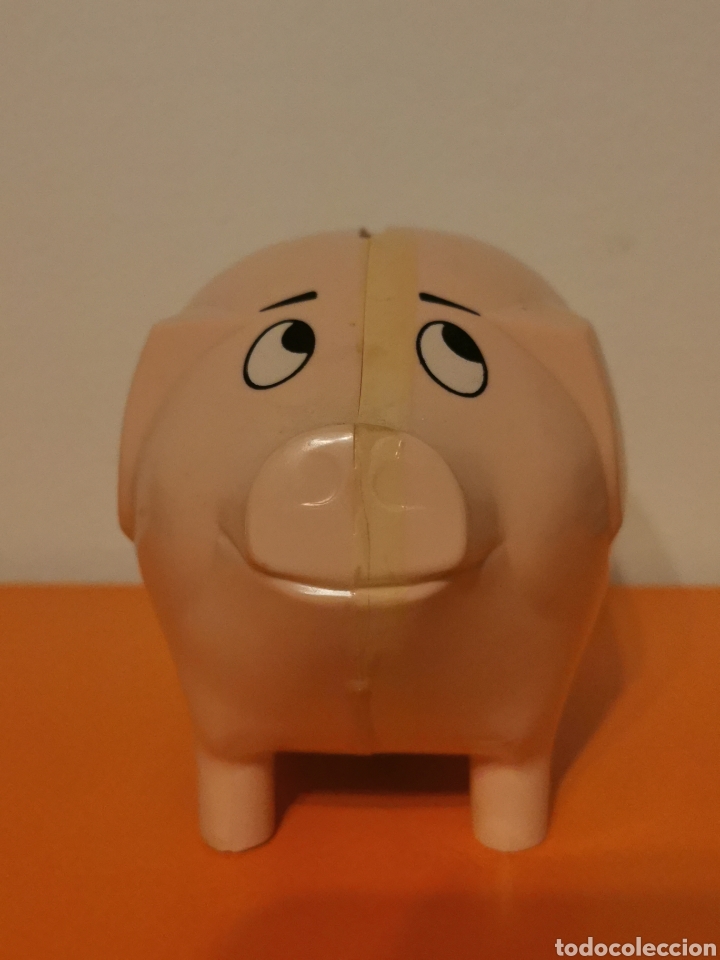 Coleccionismo: HUCHA LIBRETON BBV CERDITO DE PL&Aacute;STICO - Foto 3