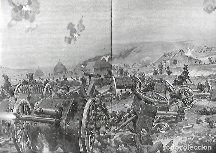 Sammelleidenschaft Papier: A&Ntilde;O 1914 RECORTE PRENSA GUERRA EJERCITO INGLES HEROICIDAD BATALLA COMPIEGNE ILUSTRACION