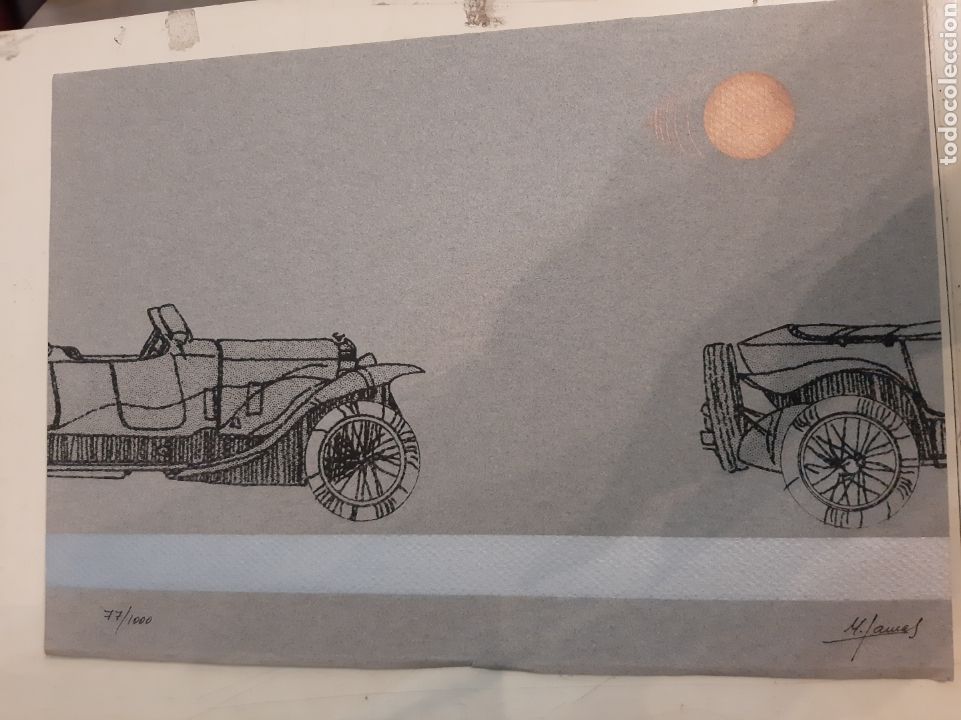 Colecionismo: Ram&oacute;n Falc&oacute;n Lugo escuela grabados 77/1000