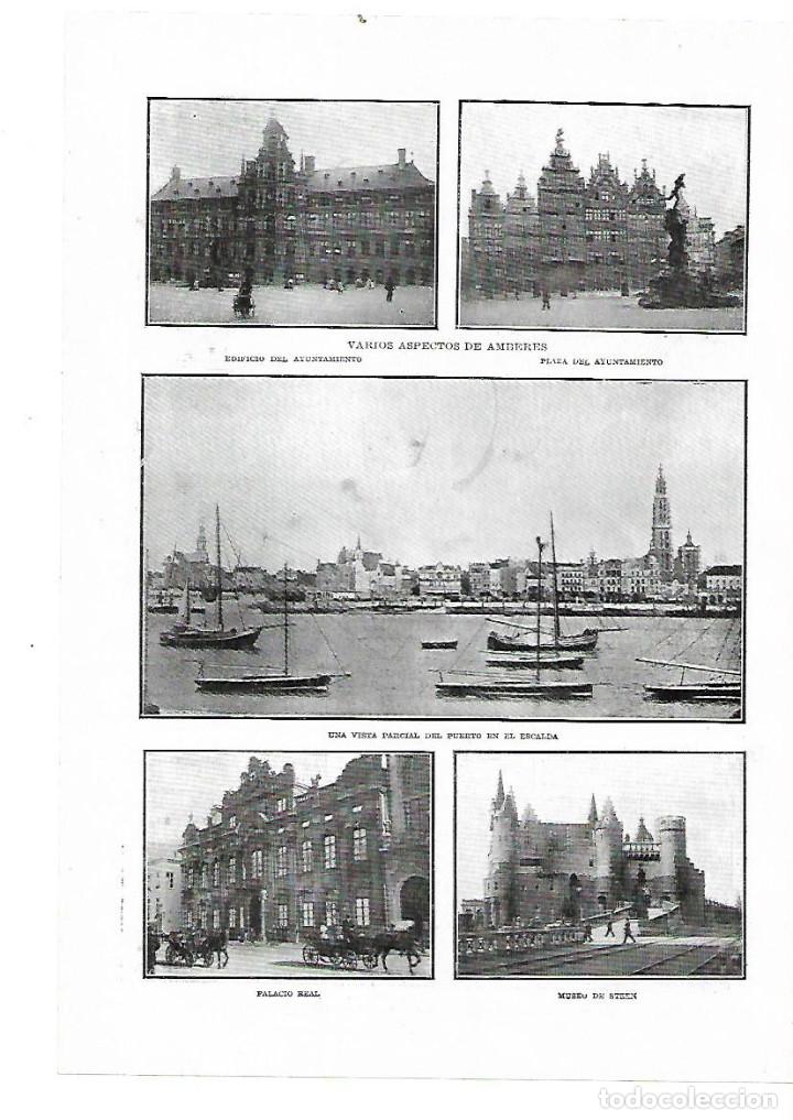 Collecting paper: A&Ntilde;O 1914 RECORTE PRENSA GUERRA MUNDIAL EUROPEA AMBERES MAPA GRAFICO DE SUS FORTIFICACIONES
