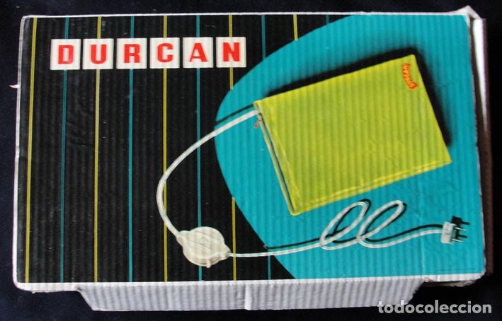 Coleccionismo: DURCAN MANTA ELECTRICA - ELECTRO-TERMOFORO 125 VOLTIOS - MODELO 9E - 1973 - VINTAGE -