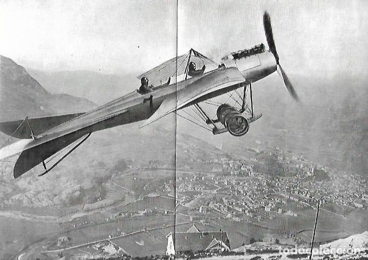 Coleccionismo: A&Ntilde;O 1914 RECORTE PRENSA EFICACIA AVIACION EN LA GUERRA AEROPLANO ALEMAN EN LA REGION FRANCESA